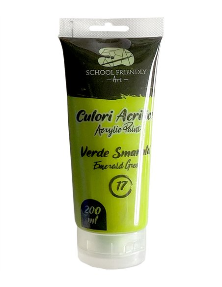 CULORI ACRILICE 200ML VERDE SMARALD PREMIUM SF ART PIGNA